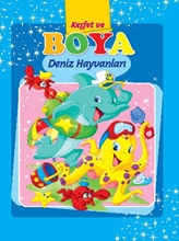 Keşfet Ve Boya Deniz Hayvanları