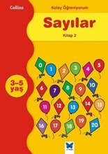 Kolay Öğreniyorum Sayılar Kitap 2 3-5 Yaş