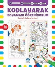 Kodlayarak Boyamayı Öğreniyorum 4 (mor Kitap) 16 Boyama