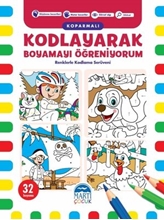 Kodlayarak Boyamayı Öğreniyorum 3 Koparmalı (koyu Kırmızı Kitap) 32 Boyama