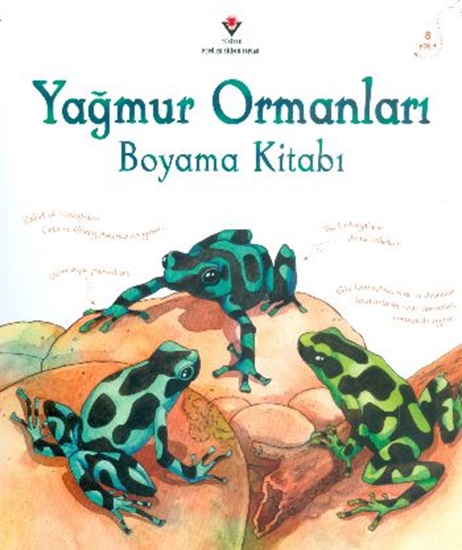 Yağmur Ormanları Boyama Kitabı 8 Yaş+